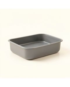 Flint Brook Empty Under-Desk Cable Tray - Gray (synthetic illustration; no displayed measurements)