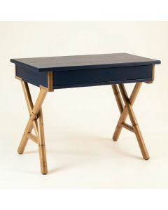 Ash Field Writing Desk - Navy (synthetic illustration; no displayed measurements)