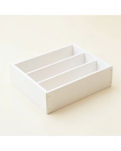 Rowan Arc Empty Pantry Drawer Organizer Insert - White (synthetic illustration; no displayed measurements)