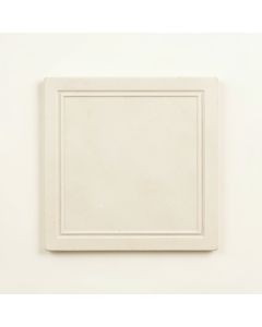 Vale Crest Uninstalled Square Decorative Tile - Ivory (synthetic illustration; no displayed measurements)