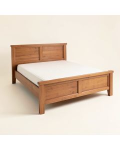 Kadence Solid Wood And Upholstered Platform Bed (synthetic illustration; no displayed measurements)