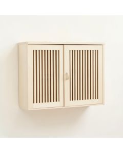 Alder Bridge Wall-Mounted Entry Cabinet - Ivory (synthetic illustration; no displayed measurements)