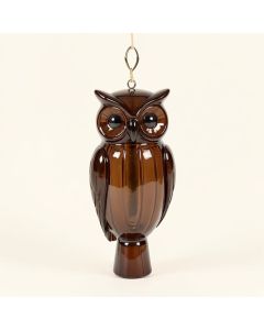 Dorval Owl Wind Chime (synthetic illustration; no displayed measurements)