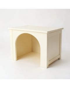 Spruce Canyon Empty Furniture-Style Litter Enclosure - Cream (synthetic illustration; no displayed measurements)