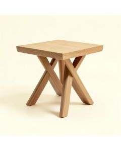 Wasser Cross Legs End Table (synthetic illustration; no displayed measurements)