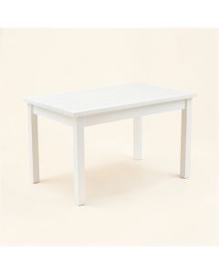 Pine Brook Patio Table - White (synthetic illustration; no displayed measurements)