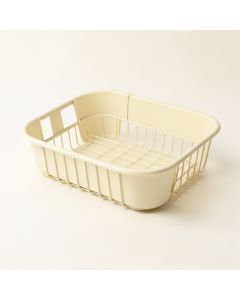 Harbor Fold Empty Under-Desk Cable Tray - Ivory (synthetic illustration; no displayed measurements)