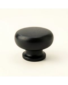 Field Crest Cabinet Knob Without Packaging - Black (synthetic illustration; no displayed measurements)