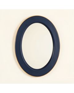 Cedar Crest Framed Wall Mirror - Navy (synthetic illustration; no displayed measurements)