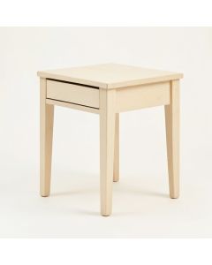 Laurel Edge Side Table - Ivory (synthetic illustration; no displayed measurements)