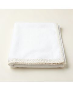 Stone Crossing Bath Towel - White (synthetic illustration; no displayed measurements)