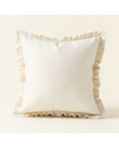 Joslin Ruffled 22 '' H Throw Pillow (synthetic illustration; no displayed measurements)