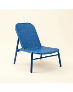 Cliff Dale Outdoor Lounge Chair - Blue (synthetic illustration; no displayed measurements)