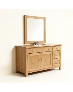 Ryland 60 '' Double Bathroom Vanity Set (synthetic illustration; no displayed measurements)