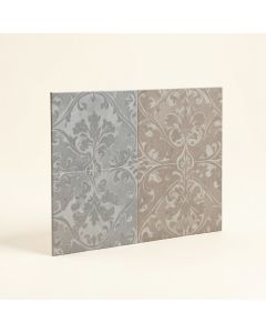 Klyda Beams 13 '' X 14.5 '' Porcelain Patterned Wall & Floor Tile (synthetic illustration; no displayed measurements)