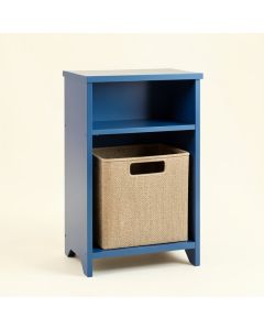 Glen Dell Freestanding Pull-Out Hamper Cabinet - Blue (synthetic illustration; no displayed measurements)