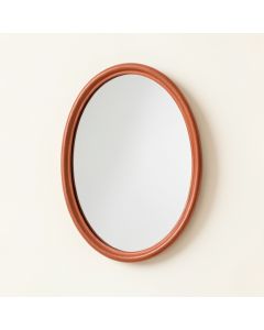 Brook Bend Framed Wall Mirror - Terracotta (synthetic illustration; no displayed measurements)