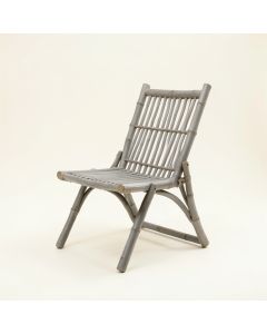 Wren Brook Folding Outdoor Chair - Gray (synthetic illustration; no displayed measurements)