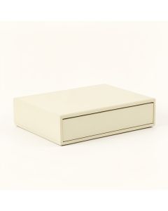 Cliff Crossing Desktop Monitor Riser - Cream (synthetic illustration; no displayed measurements)