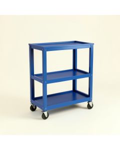 Heath Crossing Empty Rolling Workshop Cart - Blue (synthetic illustration; no displayed measurements)