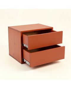 Moss Falls Under-Desk Drawer Unit - Terracotta (synthetic illustration; no displayed measurements)