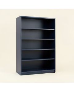 Elm Arc Freestanding Bookcase (synthetic illustration; no displayed measurements)