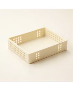 Bay Crossing Empty Under-Desk Cable Tray - Ivory (synthetic illustration; no displayed measurements)