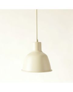 Moss Bend Pendant Light Suspended From One Plain Cable - Cream (synthetic illustration; no displayed measurements)