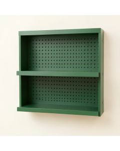Pine Arc Empty Wall-Mounted Tool Organizer Panel (synthetic illustration; no displayed measurements)