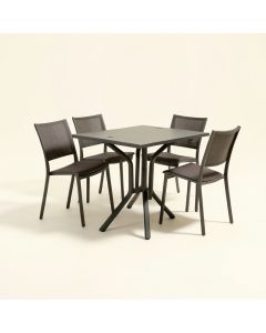 Drayton Patio 5 Piece Bistro Set (synthetic illustration; no displayed measurements)
