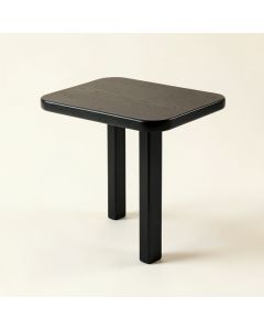 Willow Bluff Compact Balcony Table - Black (synthetic illustration; no displayed measurements)