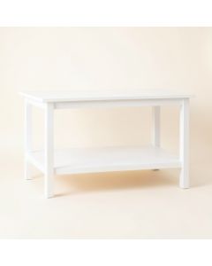 Maple Bend Empty Workshop Workbench - White (synthetic illustration; no displayed measurements)