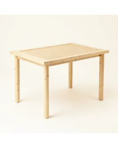 Meadow Bend Patio Table - Ivory (synthetic illustration; no displayed measurements)