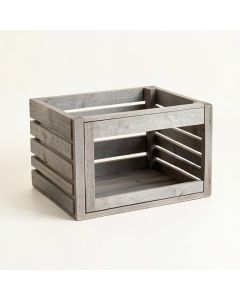 River Dell Empty Furniture-Style Pet Crate - Gray (synthetic illustration; no displayed measurements)