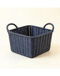 Brook Bend Empty Storage Basket - Navy (synthetic illustration; no displayed measurements)
