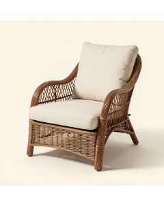 Ravenwood Lounge Patio Chair With Cushions (synthetic illustration; no displayed measurements)