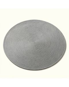 Flint Branch Round Area Rug - Gray (synthetic illustration; no displayed measurements)