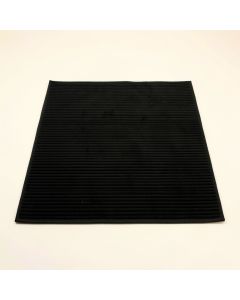 Clay Edge Bath Mat - Black (synthetic illustration; no displayed measurements)