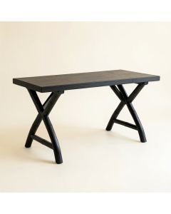 Fern Branch Empty Workshop Workbench - Black (synthetic illustration; no displayed measurements)