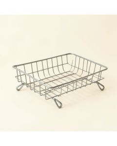 Cove Bend Empty Under-Desk Cable Tray - Gray (synthetic illustration; no displayed measurements)