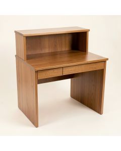 Sheneka Writing Desk With Hutch (synthetic illustration; no displayed measurements)