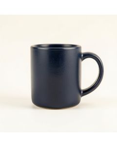 Alder Crest Ceramic Mug - Navy (synthetic illustration; no displayed measurements)