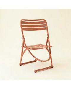Cliff Arc Folding Outdoor Chair (synthetic illustration; no displayed measurements)