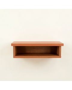 Cliff Arc Wall-Mounted Shelf (synthetic illustration; no displayed measurements)