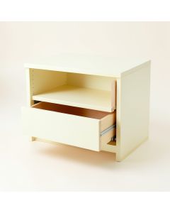 Pine Canyon Small-Parts Storage Drawer Cabinet - Ivory (synthetic illustration; no displayed measurements)