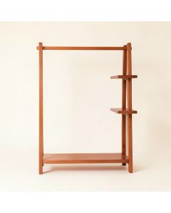 Field Brook Empty Garment Rack - Terracotta (synthetic illustration; no displayed measurements)