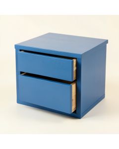 Sage Crest Small-Parts Storage Drawer Cabinet - Blue (synthetic illustration; no displayed measurements)