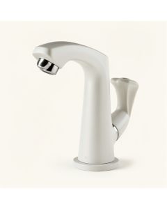 Widespread Bathroom Faucet With Drain Assembly (synthetic illustration; no displayed measurements)