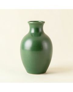 Fern Crest Empty Decorative Vase - Green (synthetic illustration; no displayed measurements)