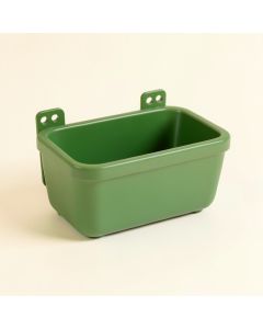 River Branch Empty Railing Planter With Integral Brackets - Green (synthetic illustration; no displayed measurements)